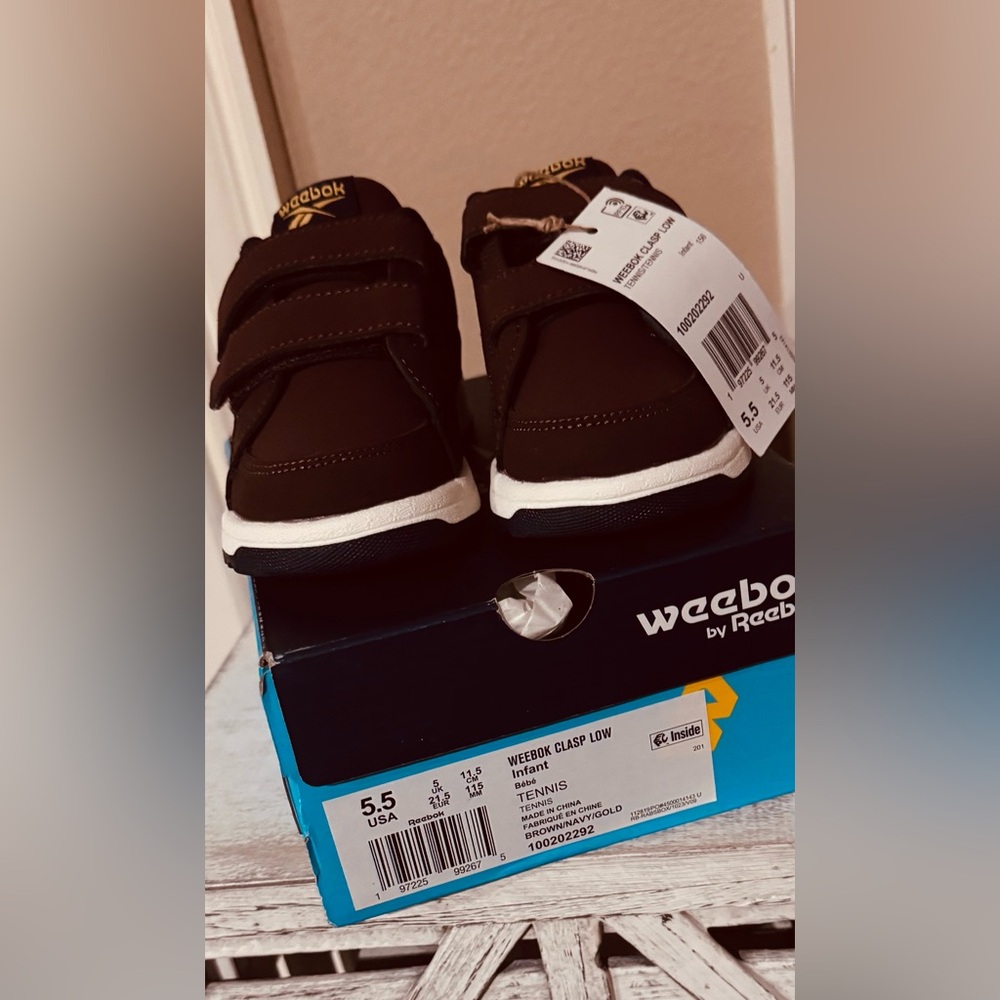 Reebok Brown Infant Sneakers